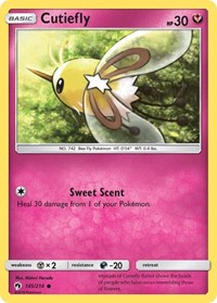 Cutiefly (145/214) [SM - Lost Thunder]