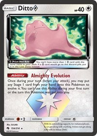Ditto Prism Star (154/214) [SM - Lost Thunder]