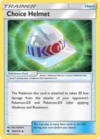Choice Helmet (169/214) [SM - Lost Thunder]