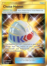 Choice Helmet (Secret) (229/214) [SM - Lost Thunder]