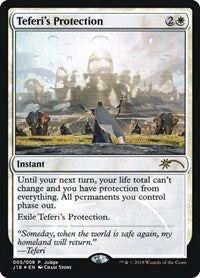 Teferi's Protection (J18) (5) [Judge Promos]