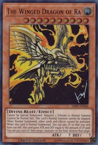 The Winged Dragon of Ra (JMPS-EN006) (JMPS-EN006) [Shonen Jump Magazine Promos]