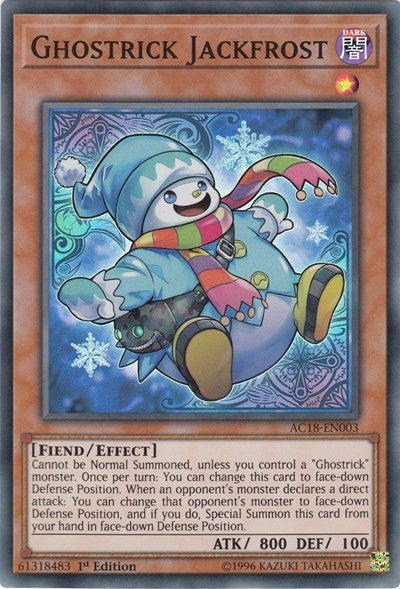 Ghostrick Jackfrost (AC18-EN003) [Advent Calendar 2018]