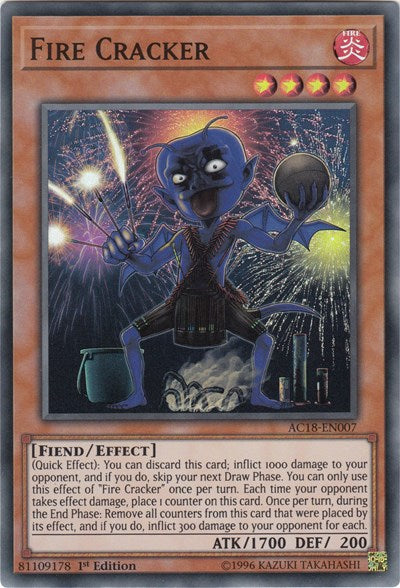 Fire Cracker (AC18-EN007) [Advent Calendar 2018]