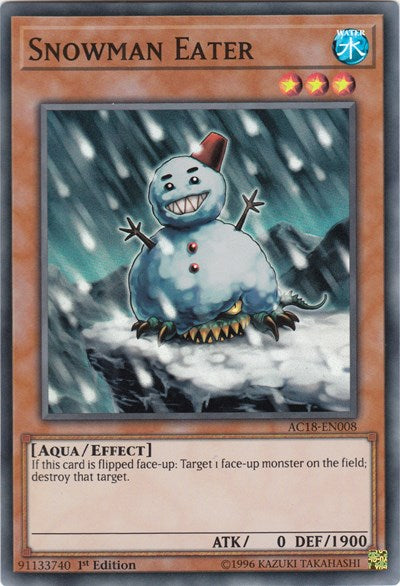 Snowman Eater (AC18-EN008) [Advent Calendar 2018]
