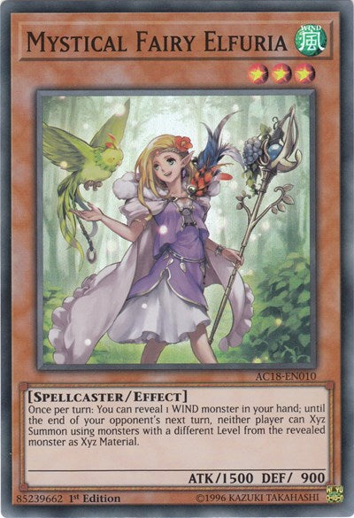 Mystical Fairy Elfuria (AC18-EN010) [Advent Calendar 2018]