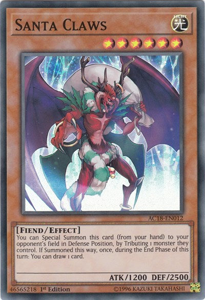 Santa Claws (AC18-EN012) [Advent Calendar 2018]