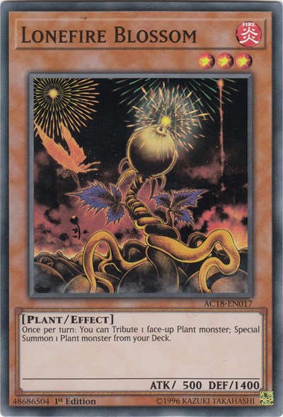 Lonefire Blossom (AC18-EN017) [Advent Calendar 2018]