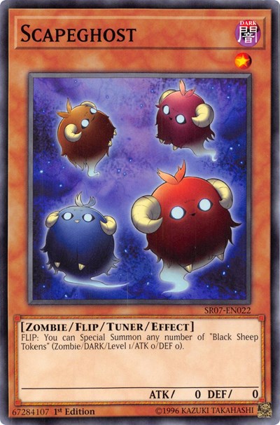 Scapeghost (SR07-EN022) [Structure Deck: Zombie Horde]
