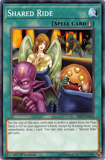 Shared Ride (SR07-EN033) [Structure Deck: Zombie Horde]