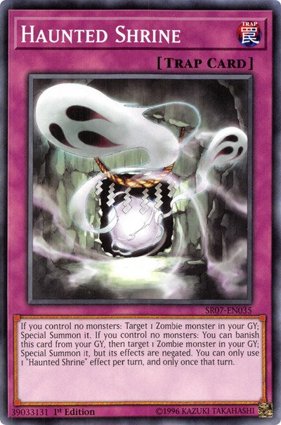 Haunted Shrine (SR07-EN035) [Structure Deck: Zombie Horde]