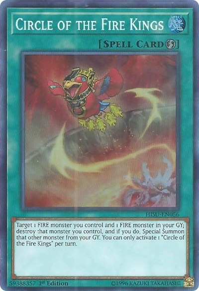 Circle of the Fire Kings (HISU-EN056) [Hidden Summoners]