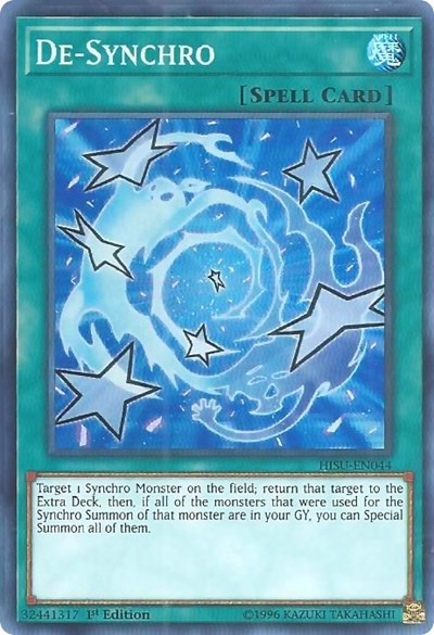 De-Synchro (HISU-EN044) [Hidden Summoners]