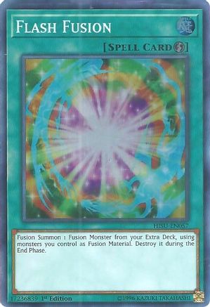 Flash Fusion (HISU-EN057) - Hidden Summoners 1st Edition