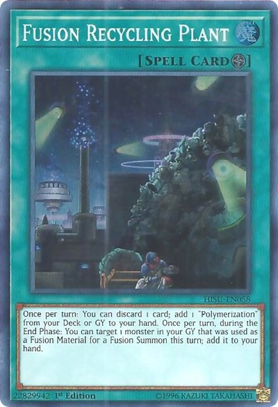 Fusion Recycling Plant (HISU-EN058) [Hidden Summoners]