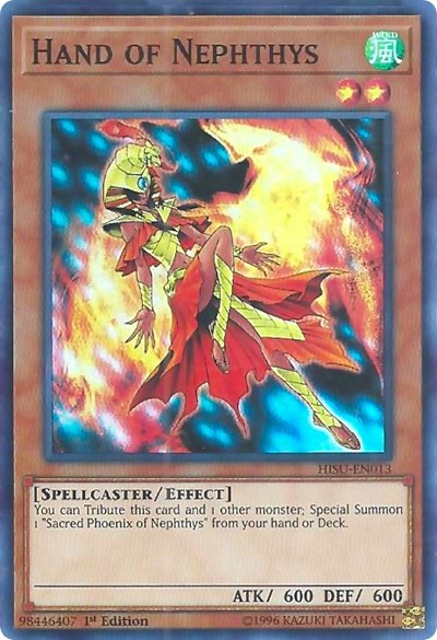 Hand of Nephthys (HISU-EN013) [Hidden Summoners]