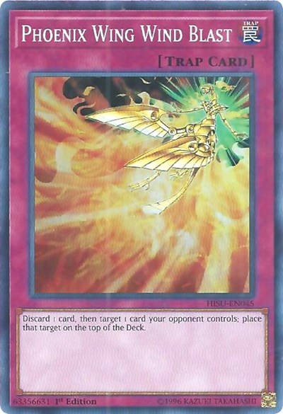 Phoenix Wing Wind Blast (HISU-EN045) [Hidden Summoners]