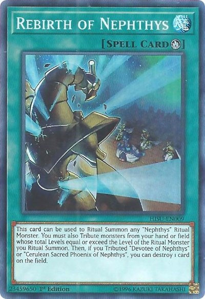 Rebirth of Nephthys (HISU-EN009) [Hidden Summoners]
