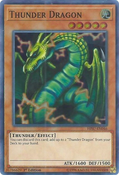 Thunder Dragon (HISU-EN046) [Hidden Summoners]