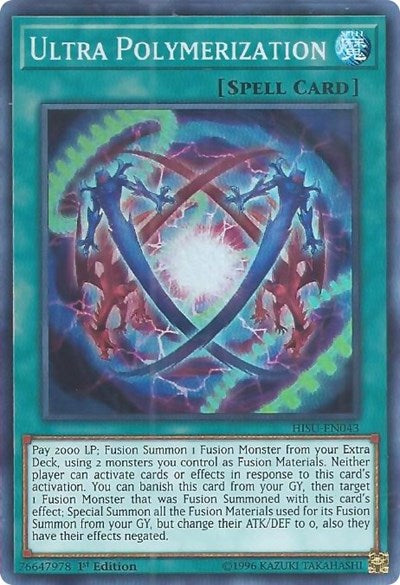 Ultra Polymerization (HISU-EN043) [Hidden Summoners]
