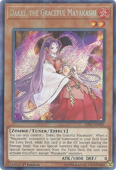 Dakki, the Graceful Mayakashi (HISU-EN027) [Hidden Summoners]