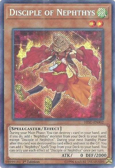 Disciple of Nephthys (HISU-EN002) [Hidden Summoners]