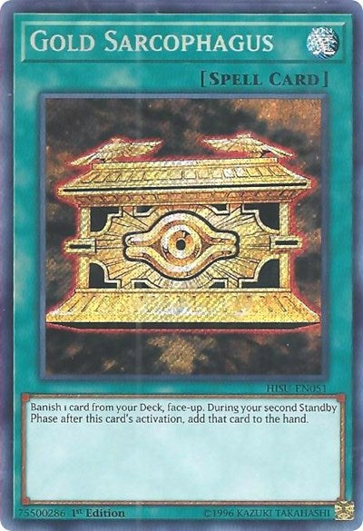 Gold Sarcophagus (HISU-EN051) [Hidden Summoners]