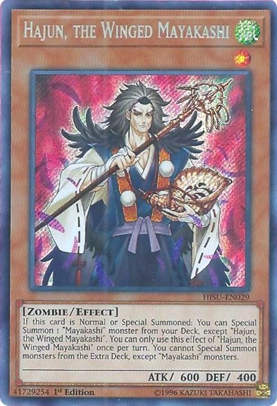 Hajun, the Winged Mayakashi (HISU-EN029) [Hidden Summoners]