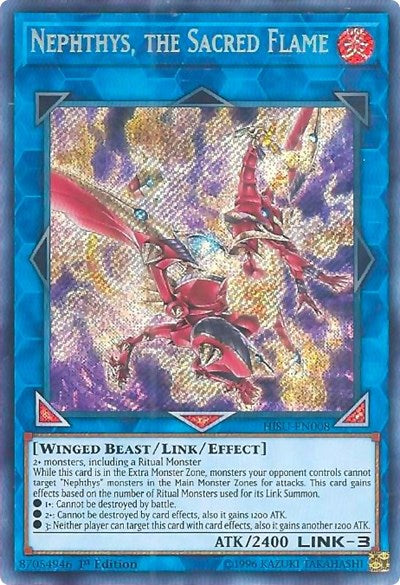 Nephthys, the Sacred Flame (HISU-EN008) [Hidden Summoners]