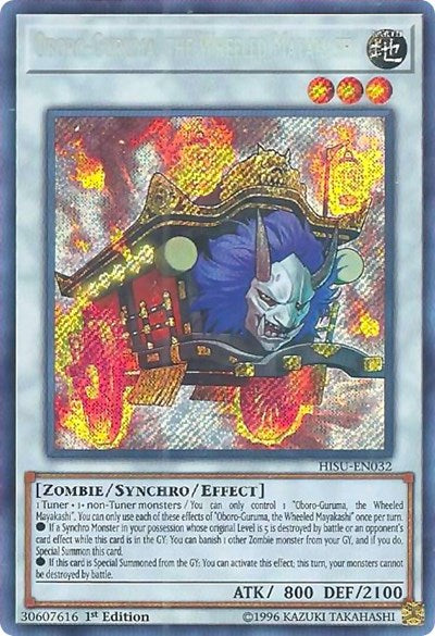 Oboro-Guruma, the Wheeled Mayakashi (HISU-EN032) [Hidden Summoners]