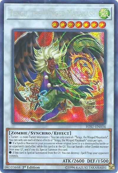 Tengu, the Winged Mayakashi (HISU-EN034) [Hidden Summoners]