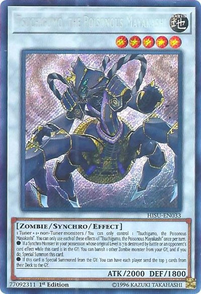 Tsuchigumo, the Poisonous Mayakashi (HISU-EN033) [Hidden Summoners]