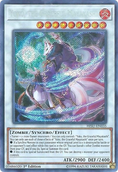 Yoko, the Graceful Mayakashi (HISU-EN035) [Hidden Summoners]