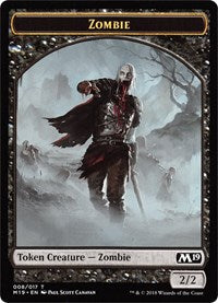 Zombie // Thopter Double-Sided Token (Game Night) (8 // 14) [Core Set 2019]