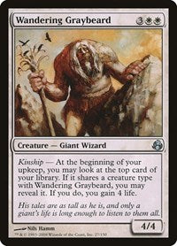 Wandering Graybeard (27) [Morningtide]