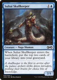 Sultai Skullkeeper (75) [Ultimate Masters]