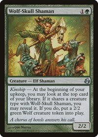 Wolf-Skull Shaman (140) [Morningtide]