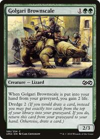 Golgari Brownscale (166) [Ultimate Masters]