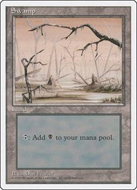 Swamp (B) (190) [Fourth Edition]