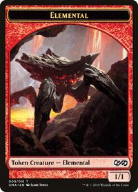 Elemental Token (009) (9) [Ultimate Masters]
