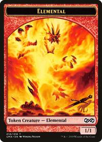 Elemental Token (010) (10) [Ultimate Masters]