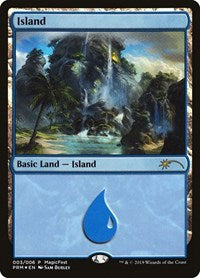 Island (2019) (3) [MagicFest Cards]
