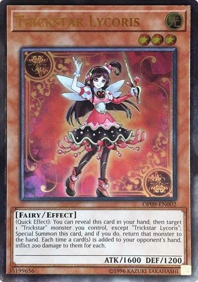 Trickstar Lycoris (UTR) (OP09-EN002) [OTS Tournament Pack 9]