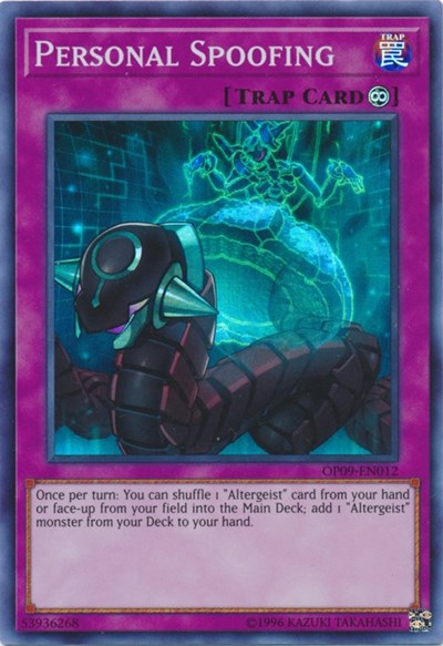 Personal Spoofing (OP09-EN012) [OTS Tournament Pack 9]