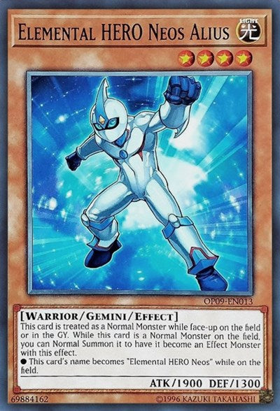 Elemental HERO Neos Alius (OP09-EN013) [OTS Tournament Pack 9]