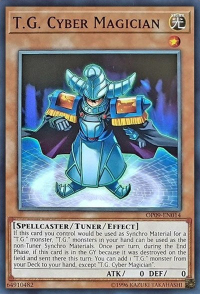 T.G. Cyber Magician (OP09-EN014) [OTS Tournament Pack 9]