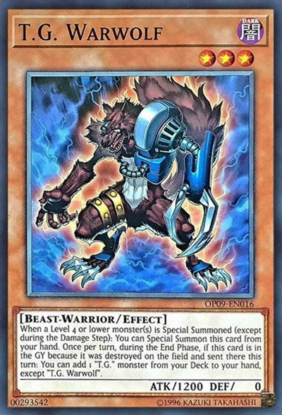 T.G. Warwolf (OP09-EN016) [OTS Tournament Pack 9]