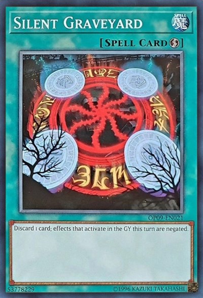 Silent Graveyard (OP09-EN021) [OTS Tournament Pack 9]