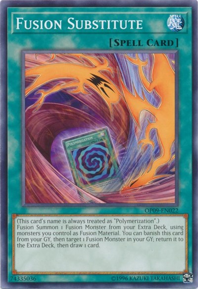 Fusion Substitute (OP09-EN022) [OTS Tournament Pack 9]