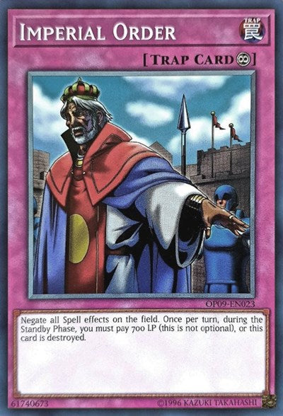 Imperial Order (OP09-EN023) [OTS Tournament Pack 9]
